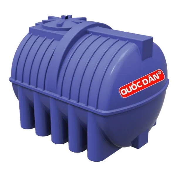 Bồn nhựa Quốc Dân thế hệ mới 1000l ngang